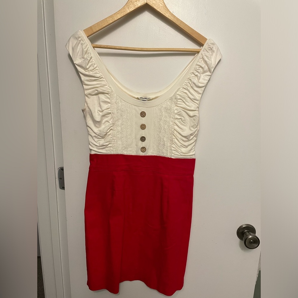 Alythea Red & White dress Large